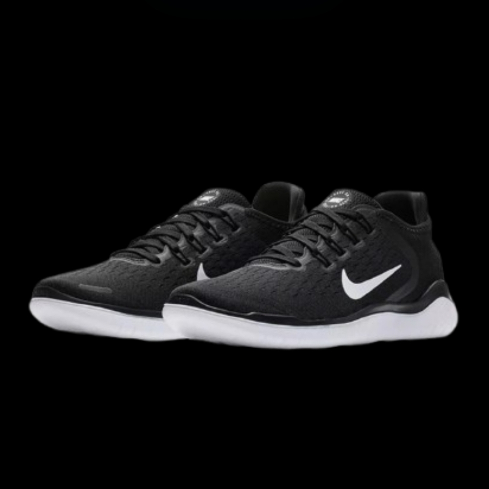 Nike Free RN 2018 Running Womens Black White